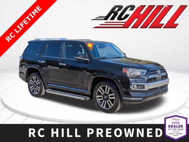2024 Midnight Black Metallic Toyota 4Runner Limited RWD SUV