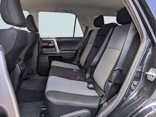 2016 Midnight Black Metallic Toyota 4Runner SR5 RWD SUV