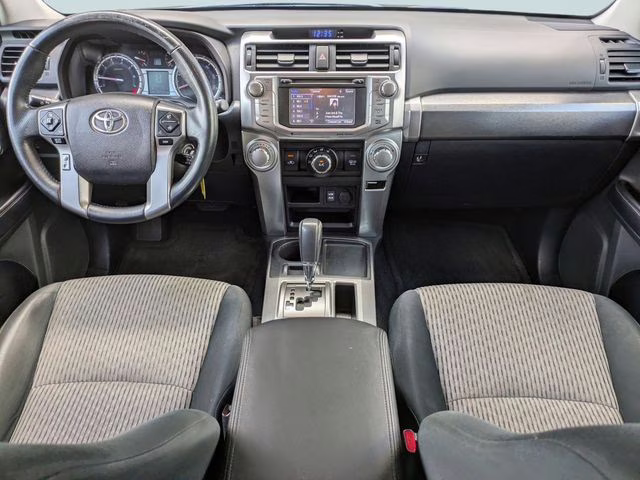 2016 Midnight Black Metallic Toyota 4Runner SR5 RWD SUV