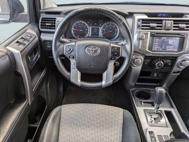 2016 Midnight Black Metallic Toyota 4Runner SR5 RWD SUV