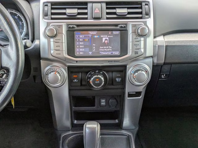 2016 Midnight Black Metallic Toyota 4Runner SR5 RWD SUV