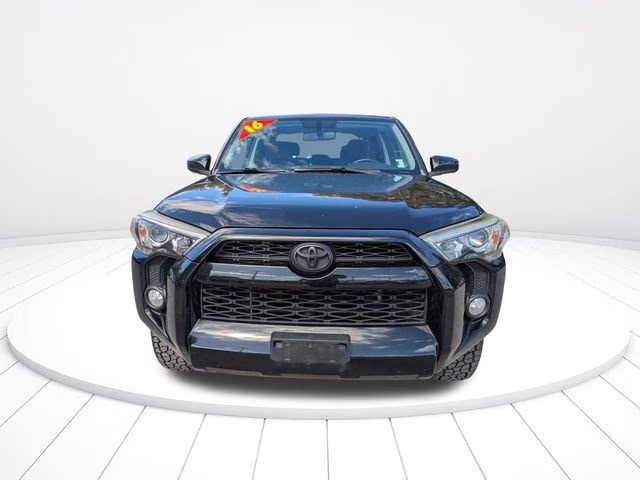 2016 Midnight Black Metallic Toyota 4Runner SR5 RWD SUV