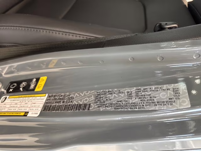 2026 Anvil Clearcoat Jeep Gladiator Sahara 4X4 Truck