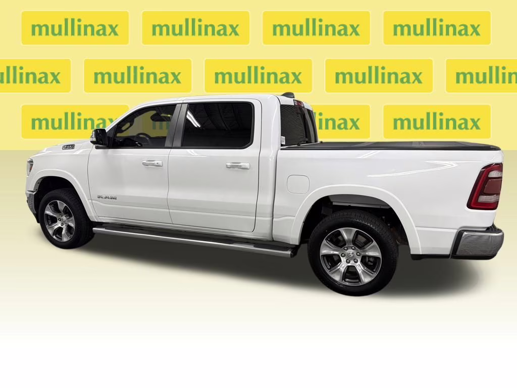 2019 Ivory White Tri-Coat Pearlcoat Ram 1500 Laramie RWD Truck