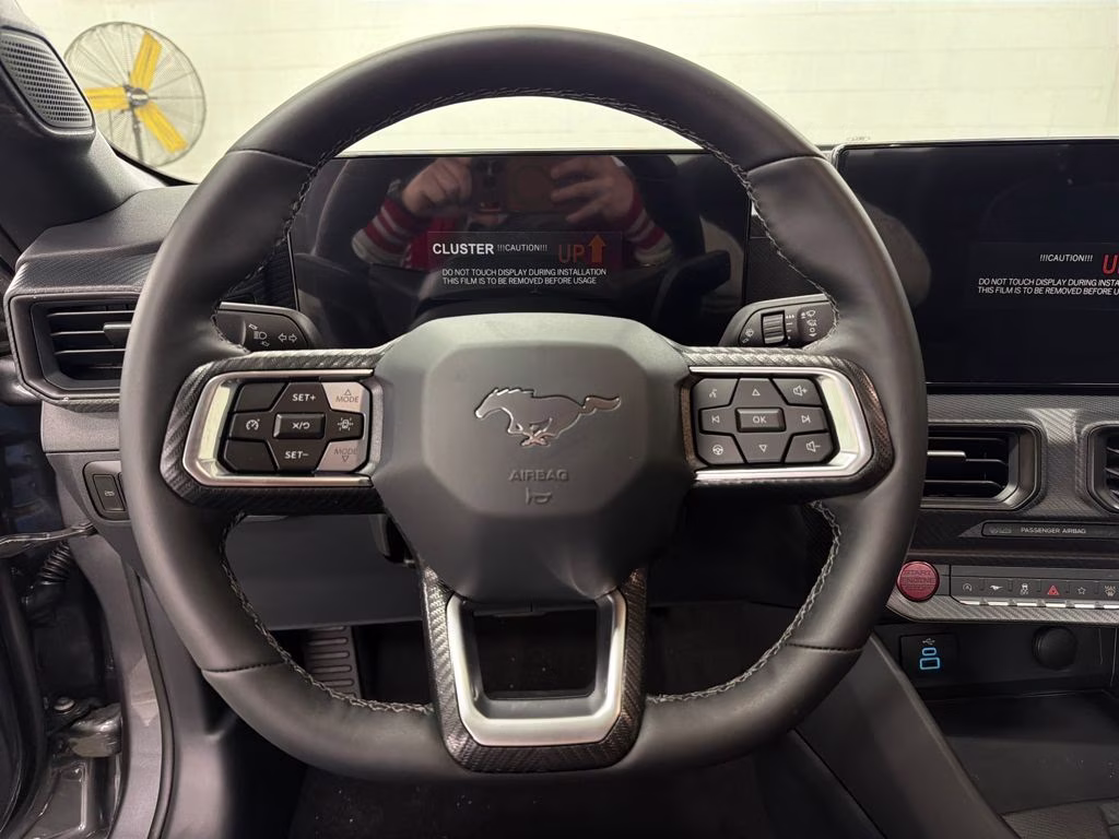 2026 CARBONIZED GRAY Ford Mustang EcoBoost RWD Coupe