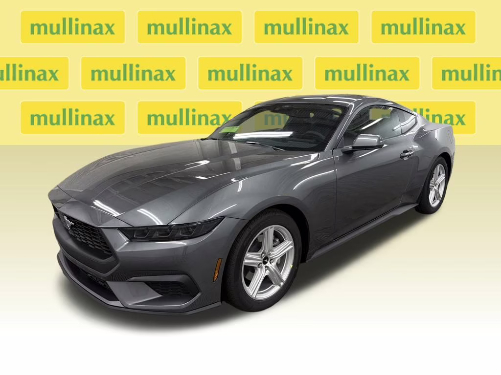 2026 CARBONIZED GRAY Ford Mustang EcoBoost RWD Coupe