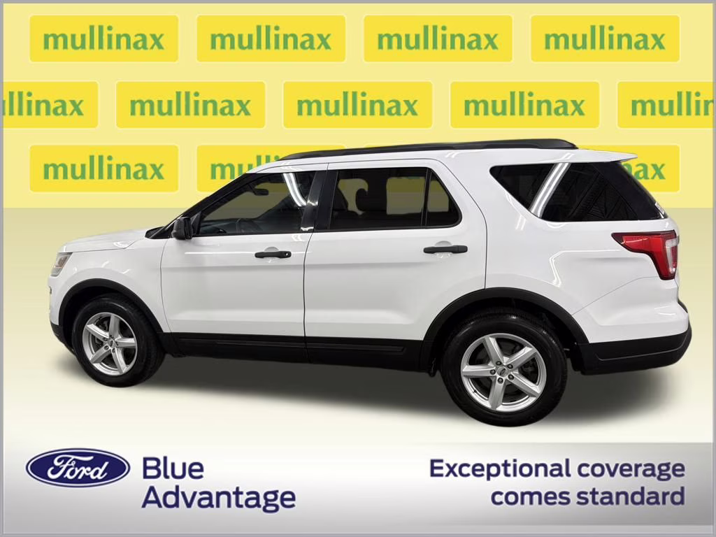 2019 Oxford White Ford Explorer Base FWD SUV