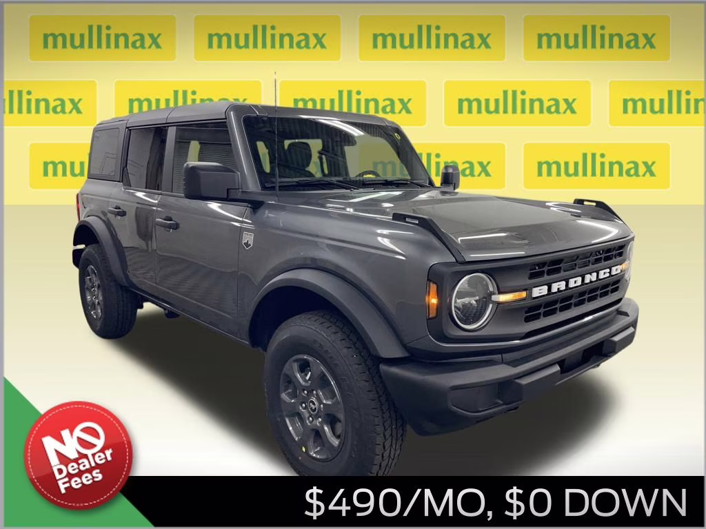 2025 CARBONIZED GRAY Ford Bronco Big Bend 4X4 SUV