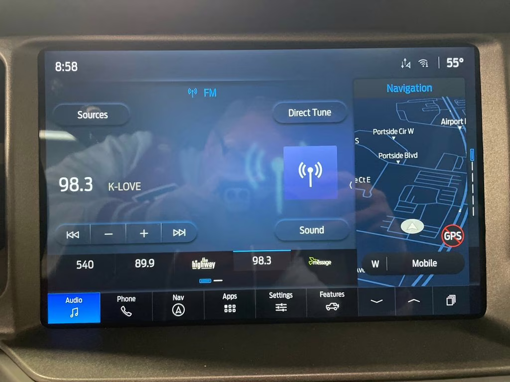 2025 OXFORD WHITE Ford Bronco Big Bend 4X4 SUV