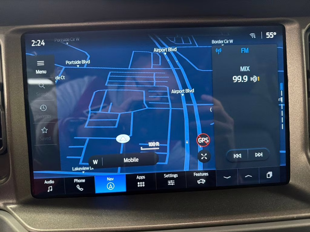 2025 OXFORD WHITE Ford Bronco Badlands 4X4 SUV