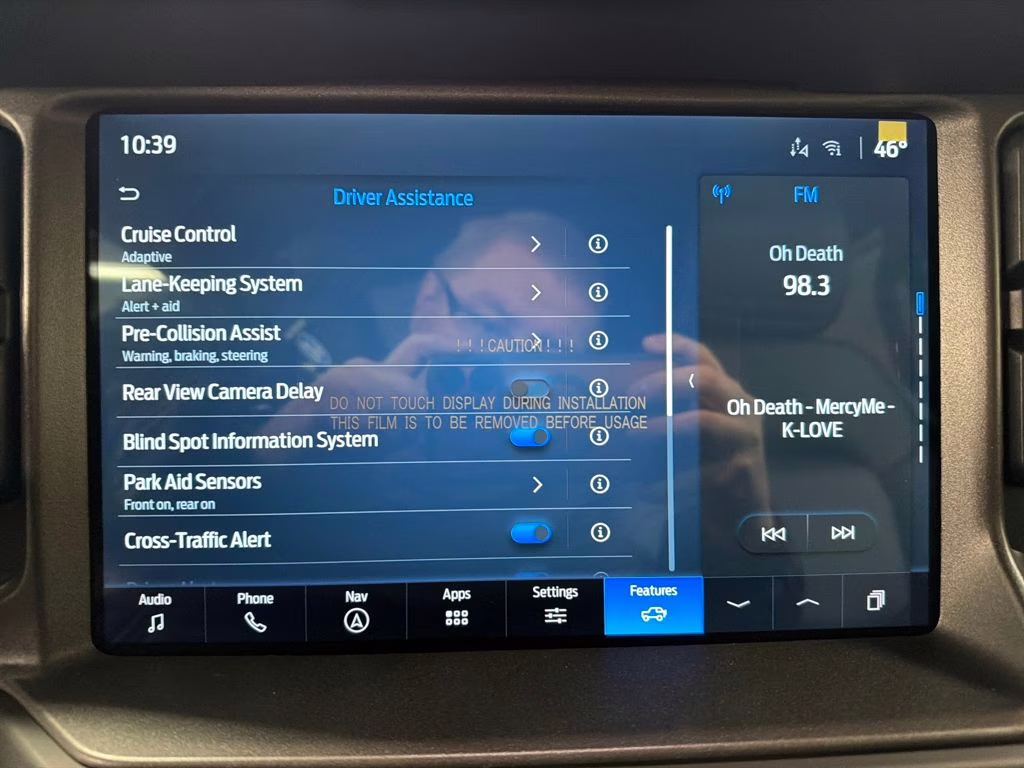 2025 VELOCITY BLUE Ford Bronco Badlands 4X4 SUV