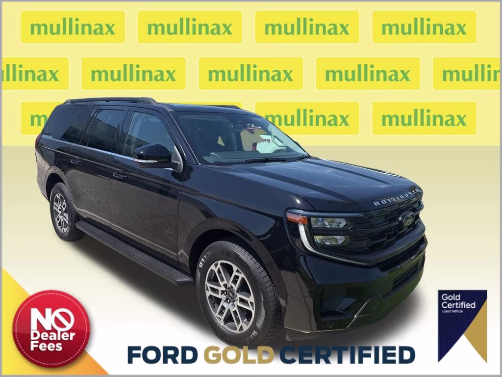 2025 Agate Black Metallic Ford Expedition Max Active RWD SUV