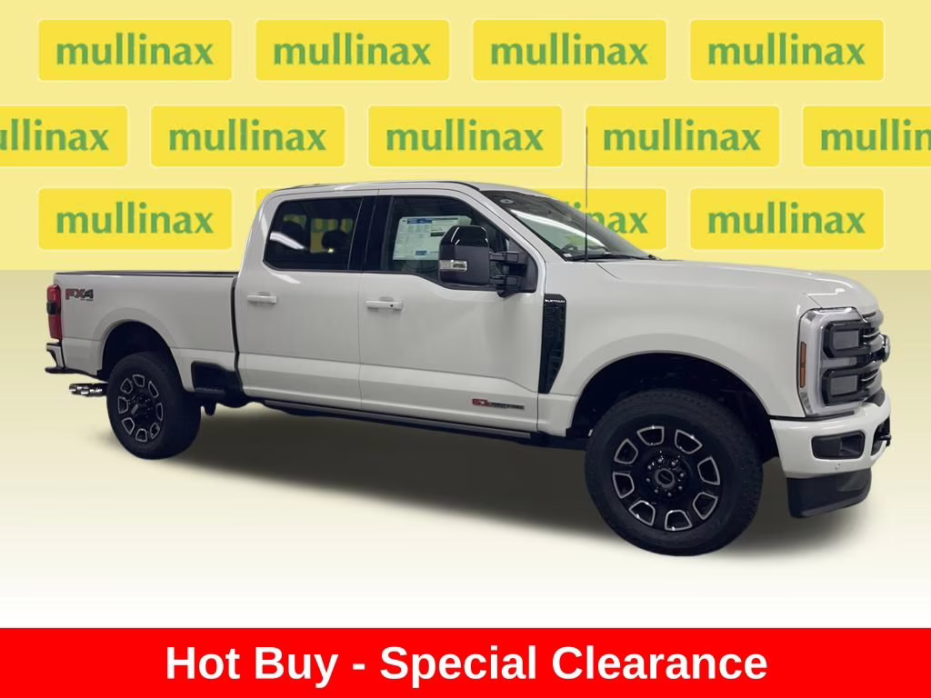 2026 STAR WHITE Ford Super Duty F-350 SRW Platinum 4X4 Truck