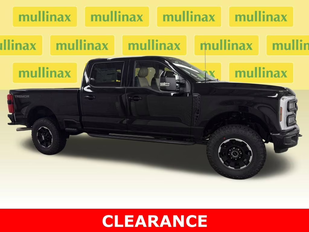 2026 Agate Black Metallic Ford Super Duty F-350 SRW Lariat 4X4 Truck