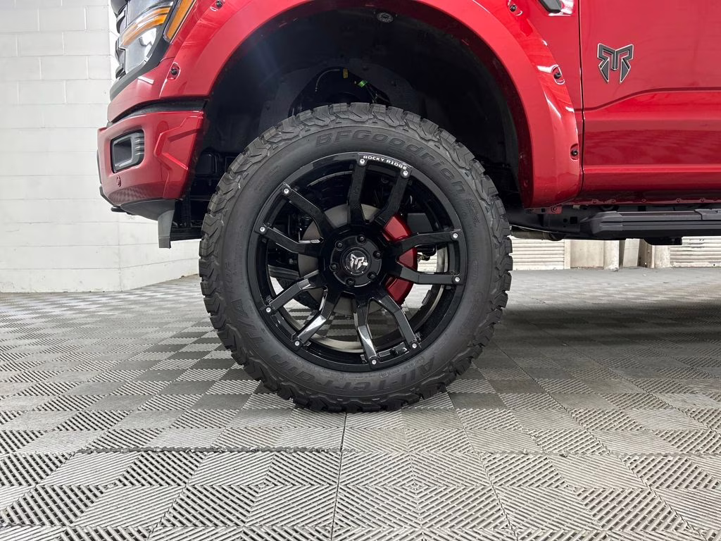 2025 RAPID RED TINTE Ford F-150 XLT Rocky Ridge 4X4 Truck