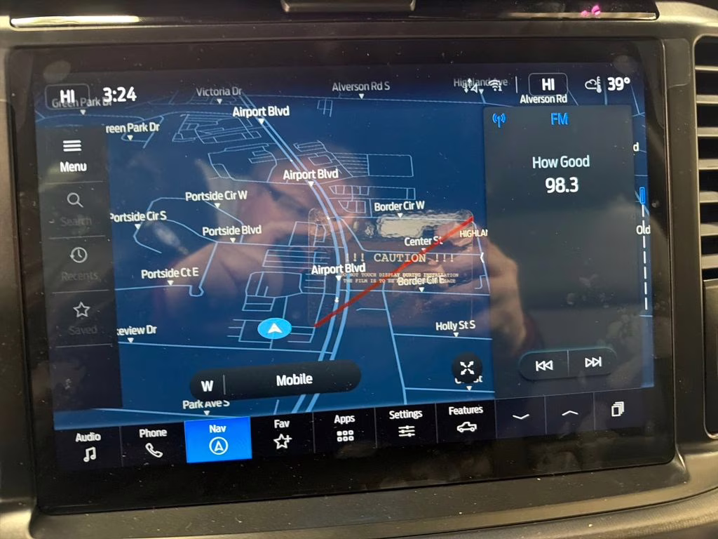 2025 RAPID RED TINTED Ford F-150 Lariat 4X4 Truck