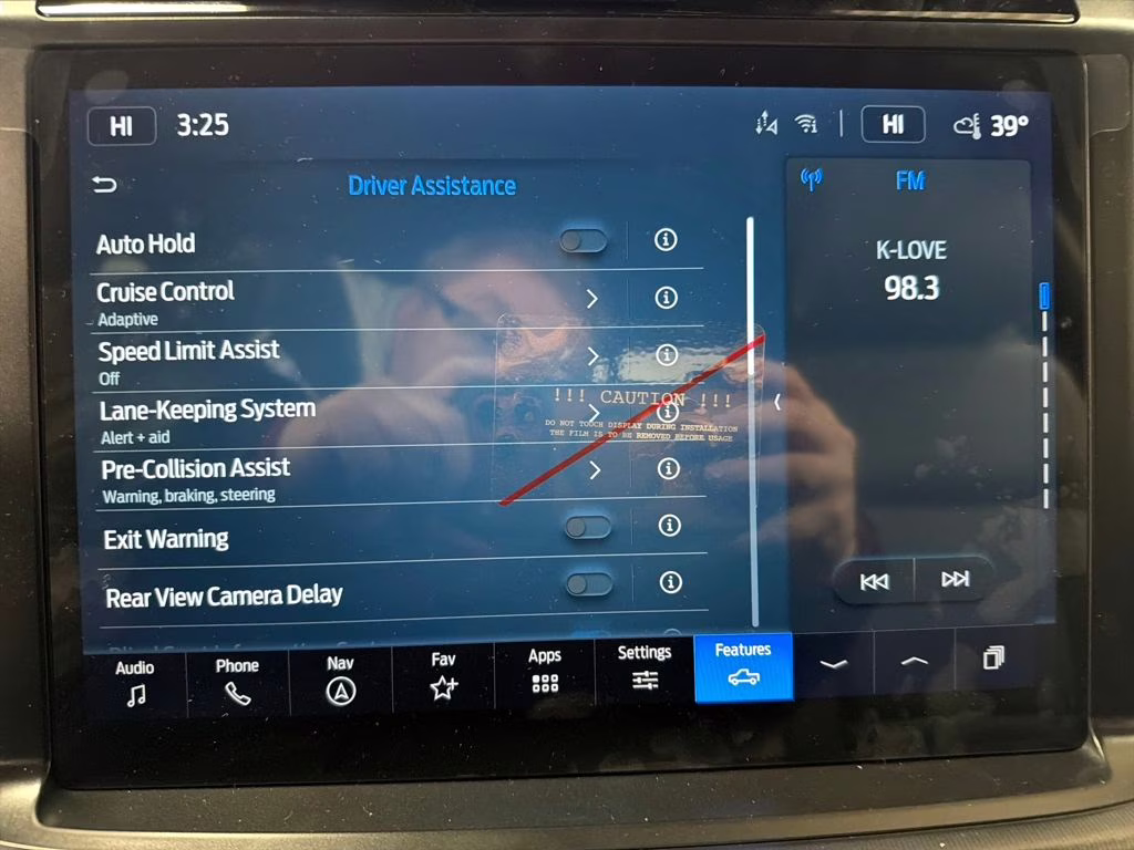 2025 RAPID RED TINTED Ford F-150 Lariat 4X4 Truck