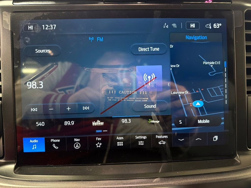 2025 RAPID RED TINTED Ford F-150 Lariat 4X4 Truck