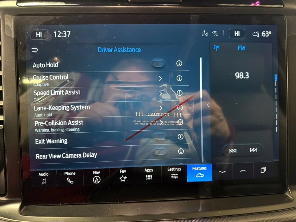 2025 RAPID RED TINTED Ford F-150 Lariat 4X4 Truck