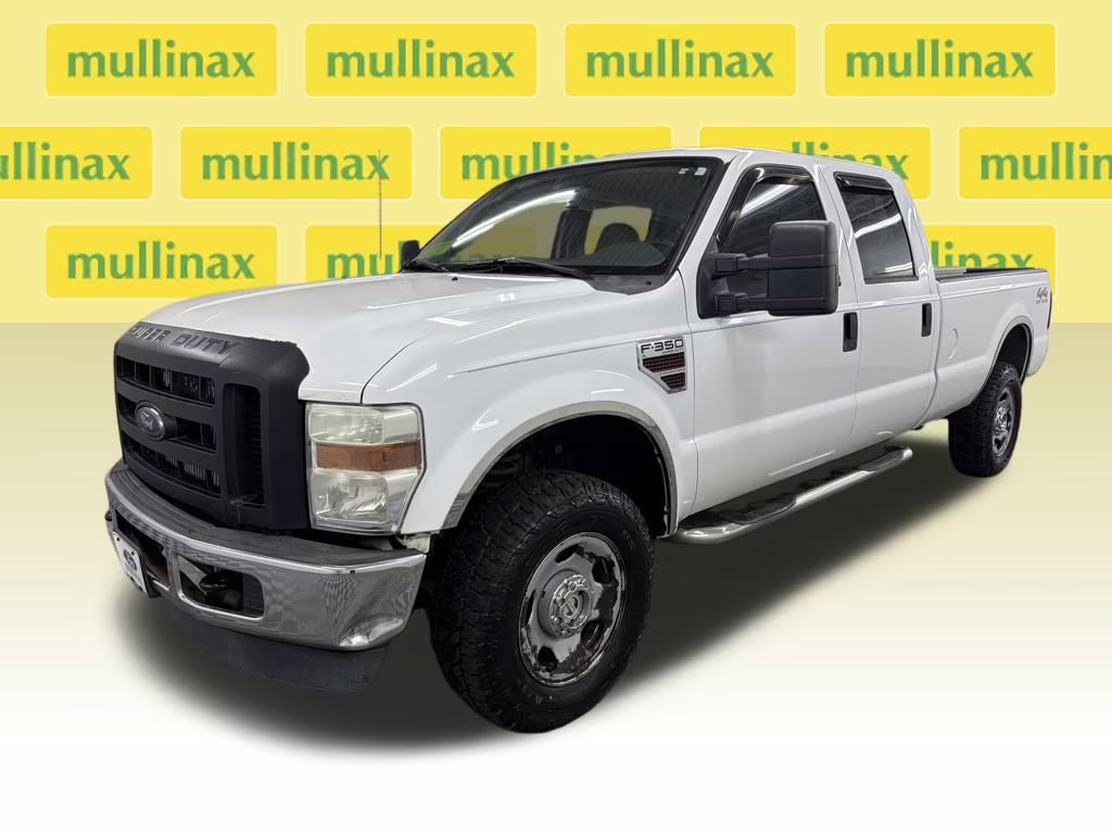 2008 Oxford White Clearcoat Ford Super Duty F-350 SRW XL 4X4 Truck