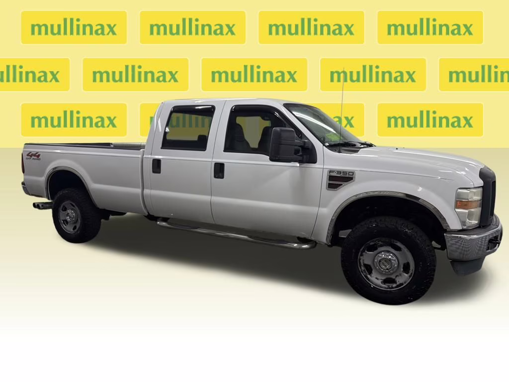 2008 Oxford White Clearcoat Ford Super Duty F-350 SRW XL 4X4 Truck