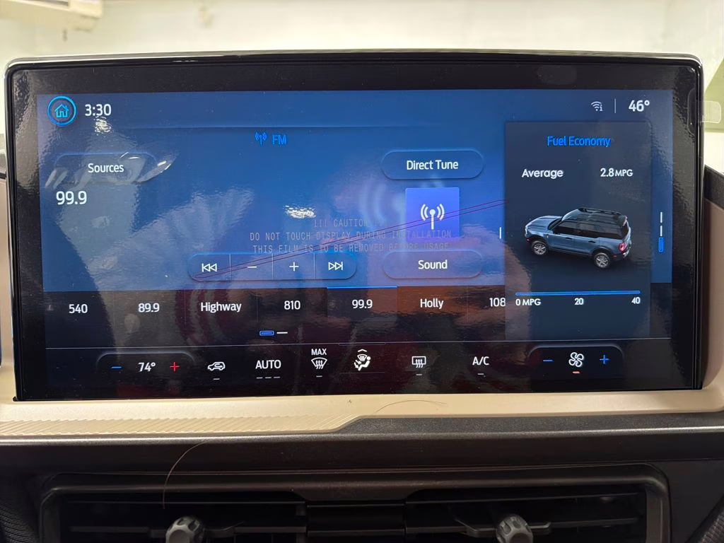 2025 OXFORD WHITE Ford Bronco Sport Big Bend 4X4 SUV