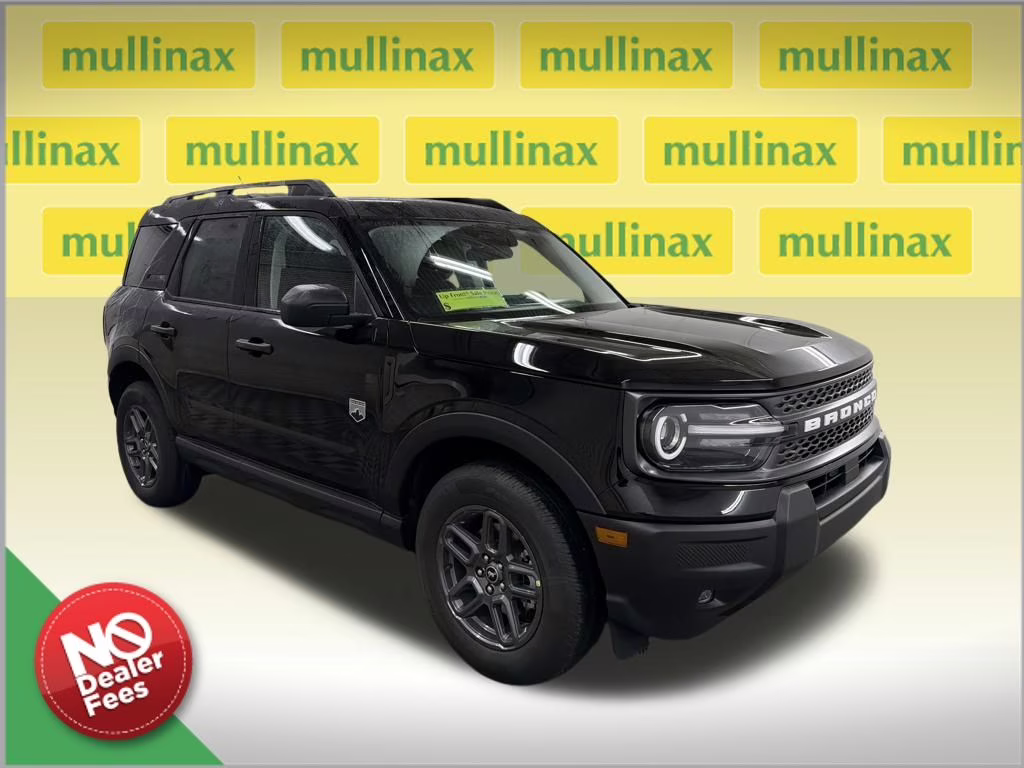 2025 SHADOW BLACK Ford Bronco Sport Big Bend 4X4 SUV
