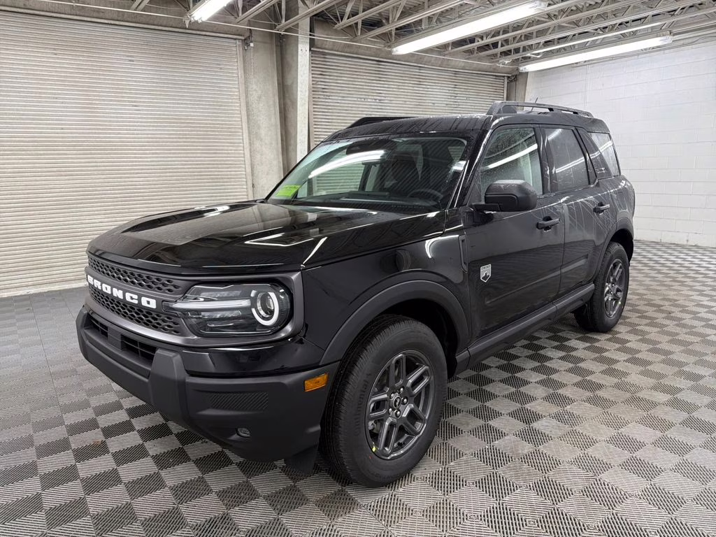 2025 SHADOW BLACK Ford Bronco Sport Big Bend 4X4 SUV