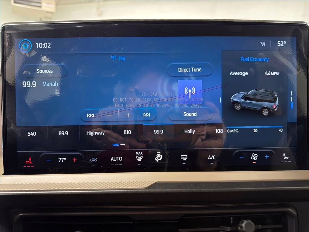 2025 SHADOW BLACK Ford Bronco Sport Big Bend 4X4 SUV