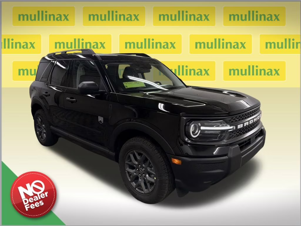 2025 SHADOW BLACK Ford Bronco Sport Big Bend 4X4 SUV