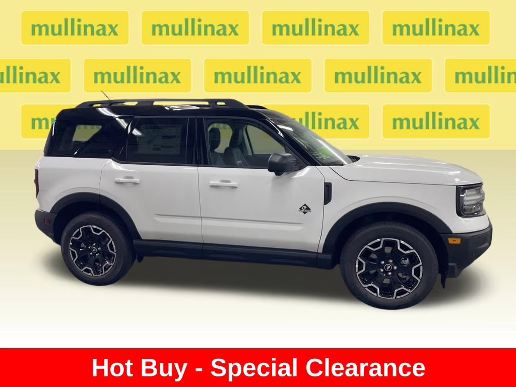 2025 OXFORD WHITE Ford Bronco Sport Outer Banks 4X4 SUV