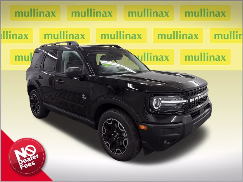 2025 SHADOW BLACK Ford Bronco Sport Outer Banks 4X4 SUV