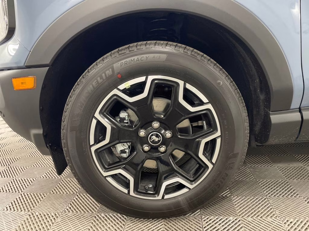 2025 AZURE GRAY TRI-COAT Ford Bronco Sport Outer Banks 4X4 SUV