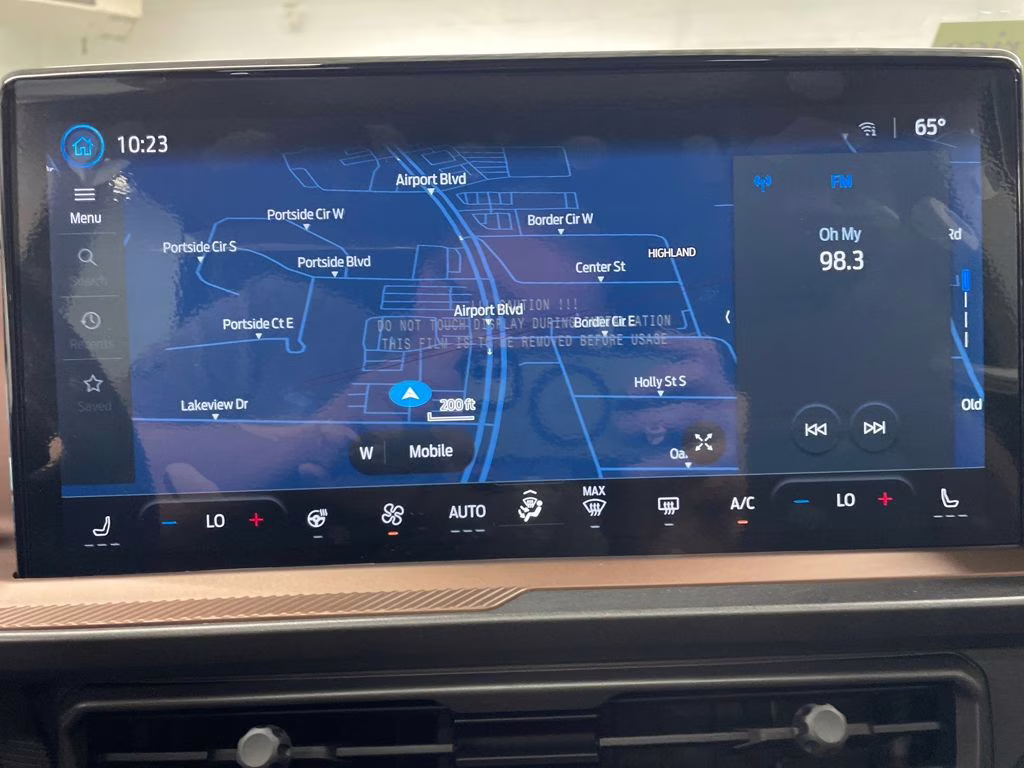 2025 AZURE GRAY TRI-COAT Ford Bronco Sport Outer Banks 4X4 SUV