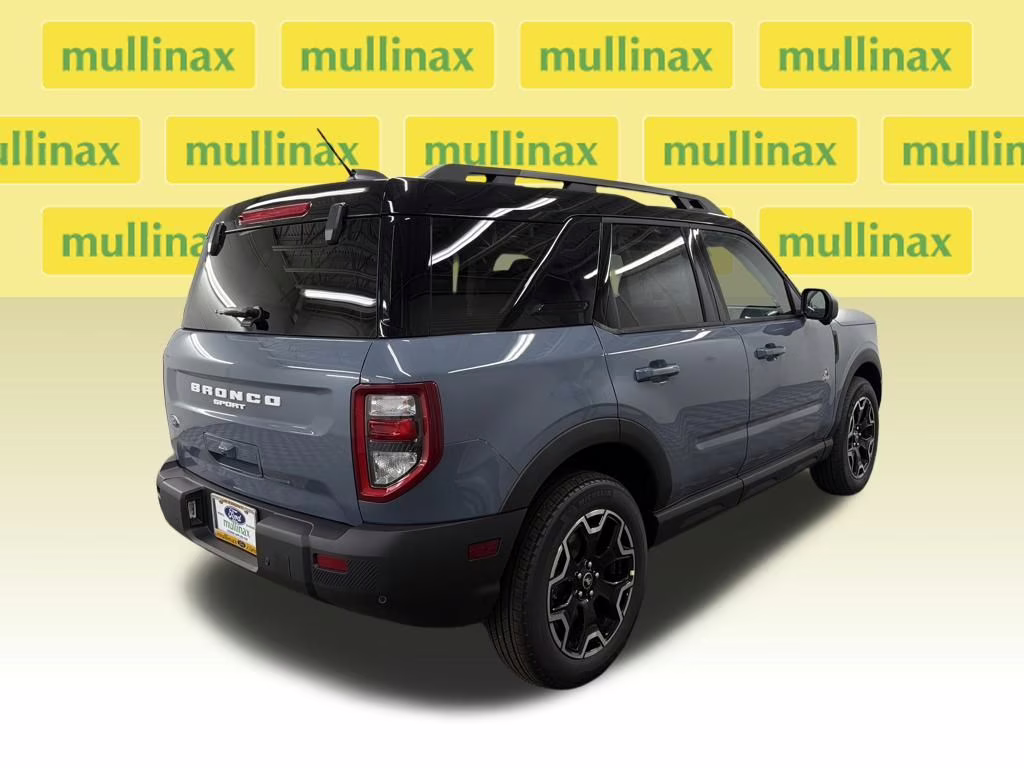 2025 AZURE GRAY TRI-COAT Ford Bronco Sport Outer Banks 4X4 SUV