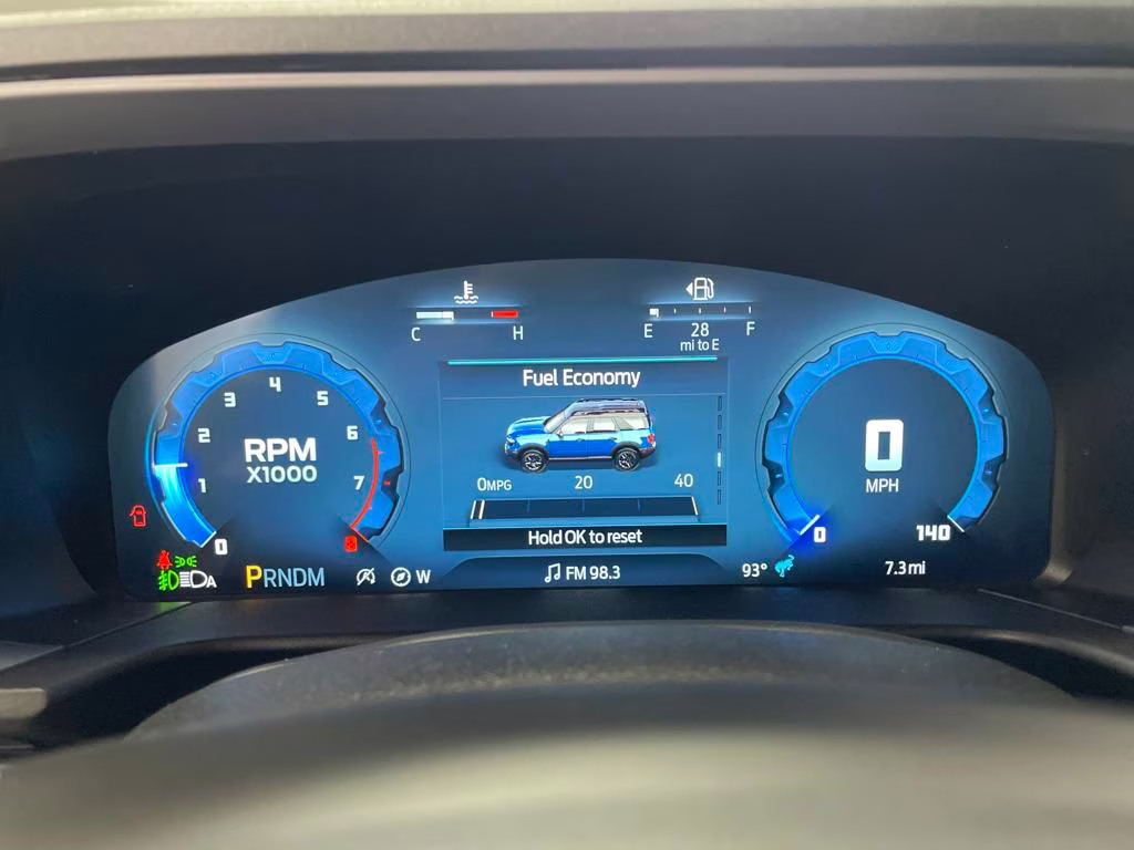 2025 RUBY RED TC Ford Bronco Sport Badlands 4X4 SUV