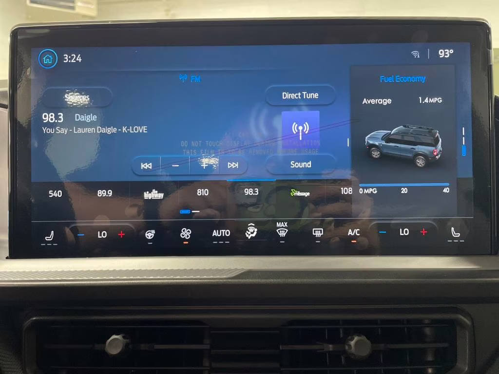 2025 RUBY RED TC Ford Bronco Sport Badlands 4X4 SUV