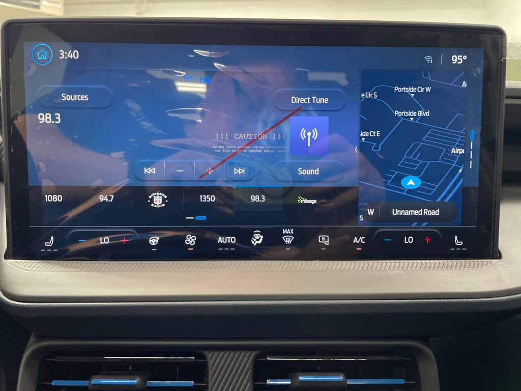 2025 OXFORD WHITE Ford Maverick Lobo High AWD Truck