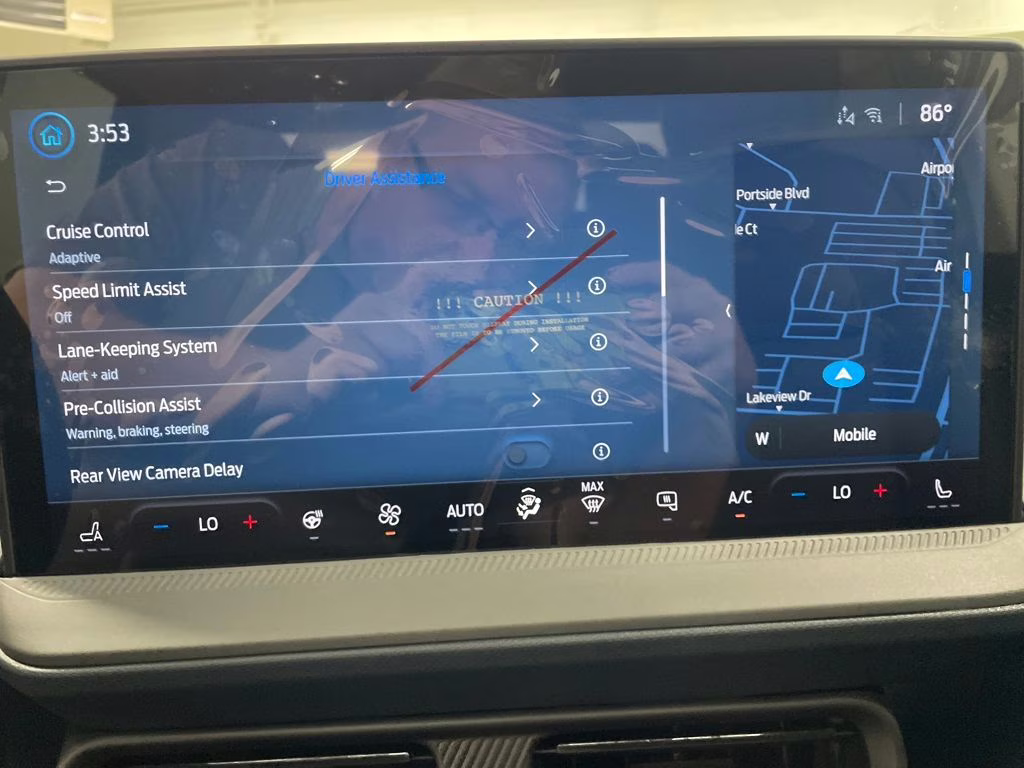 2025 SHADOW BLACK Ford Maverick Lobo High AWD Truck