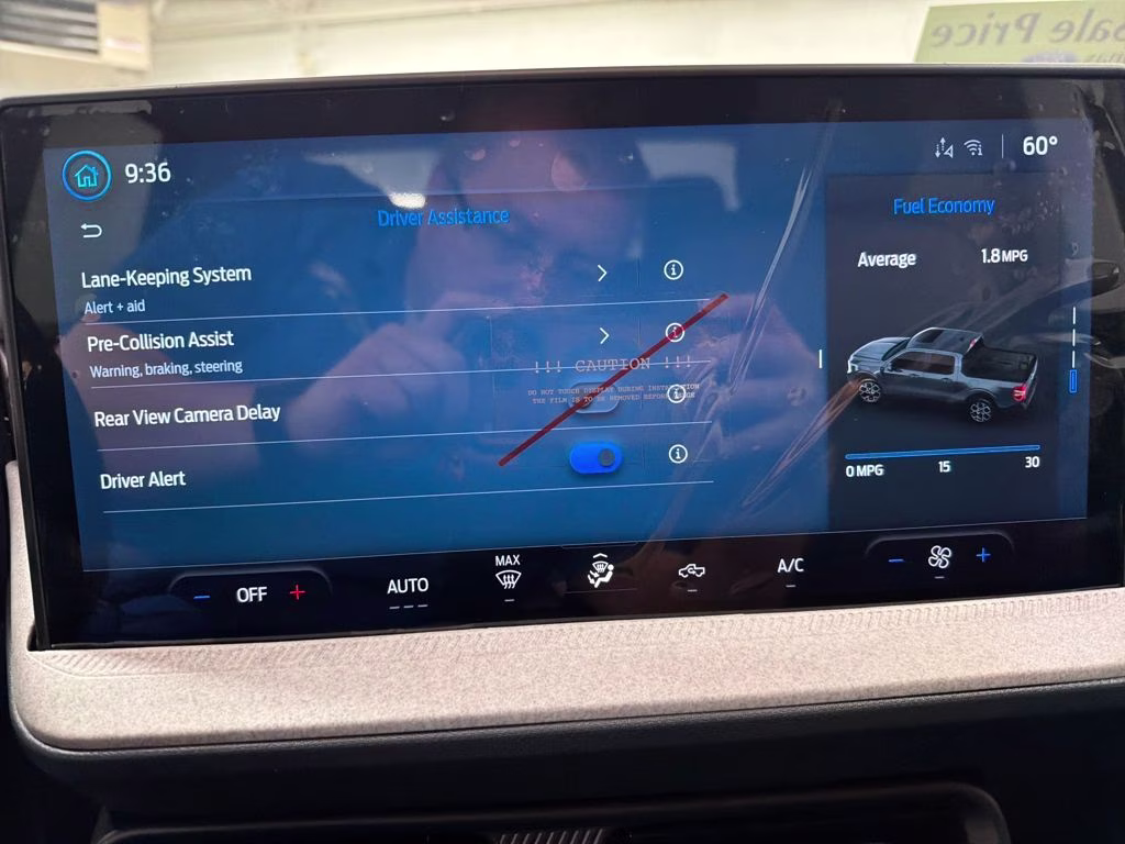 2026 AZURE GRAY TC Ford Maverick XLT FWD Truck