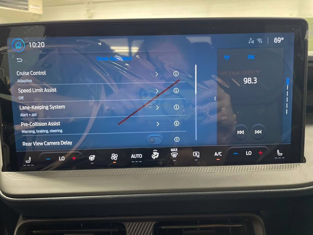 2025 AZURE GRAY TC Ford Maverick Tremor AWD Truck