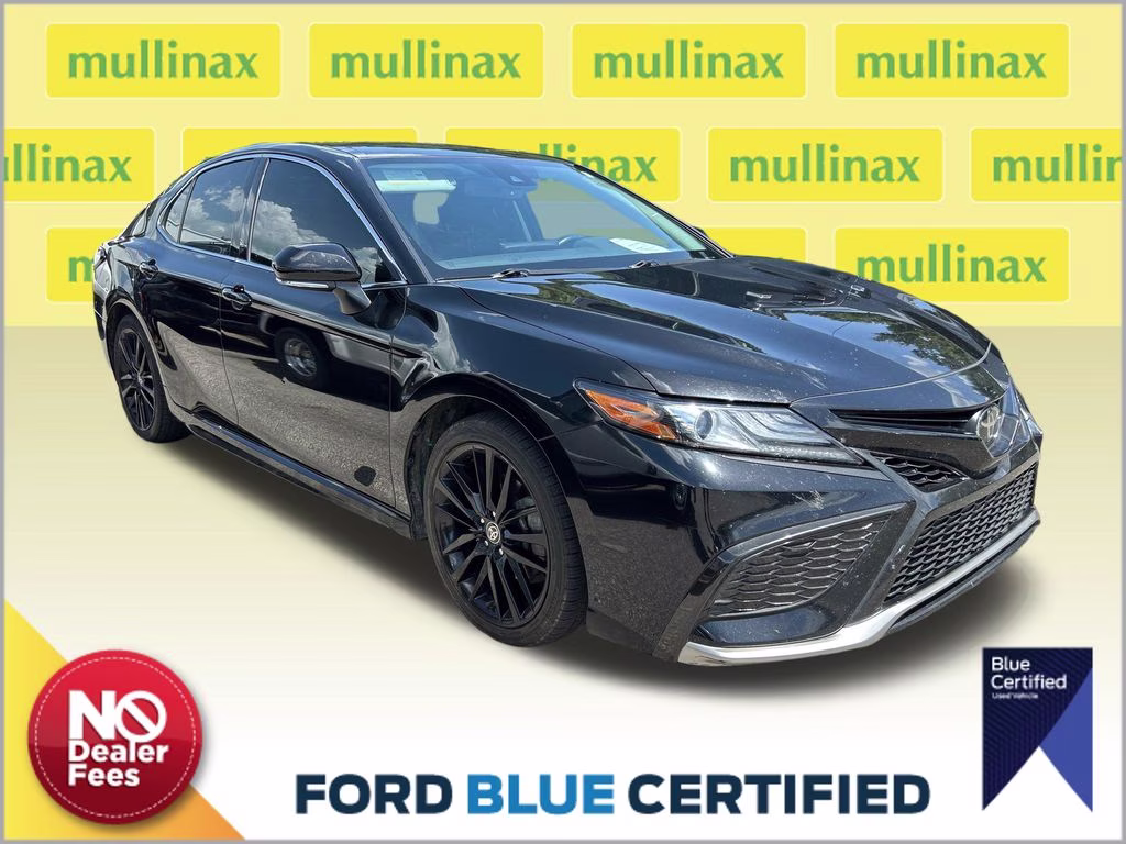 2024 Midnight Black Metallic Toyota Camry XSE FWD Sedan