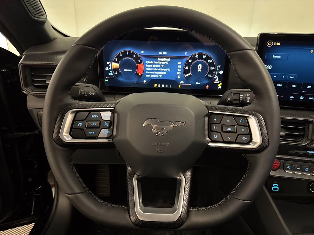 2026 Shadow Black Ford Mustang EcoBoost RWD Coupe