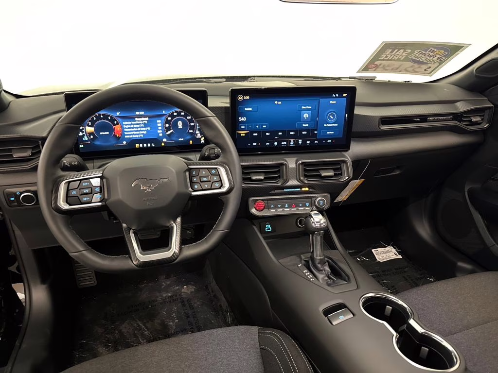 2026 Shadow Black Ford Mustang EcoBoost RWD Coupe