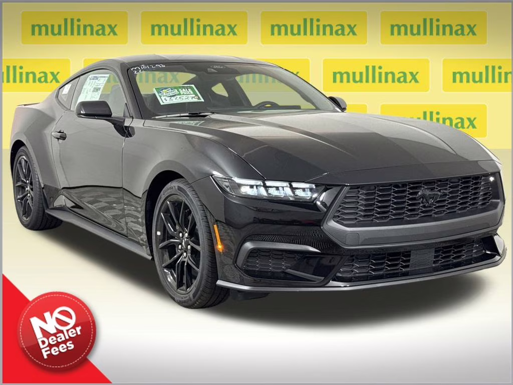 2026 Shadow Black Ford Mustang EcoBoost RWD Coupe