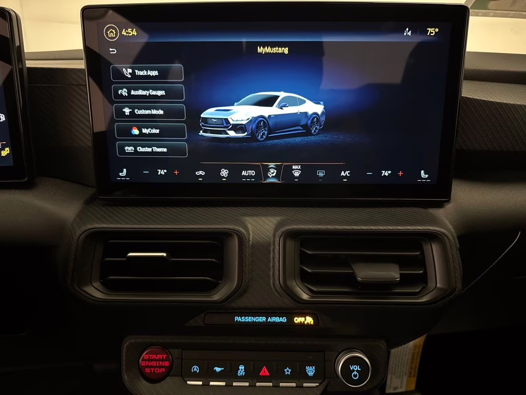 2026 Shadow Black Ford Mustang EcoBoost RWD Coupe