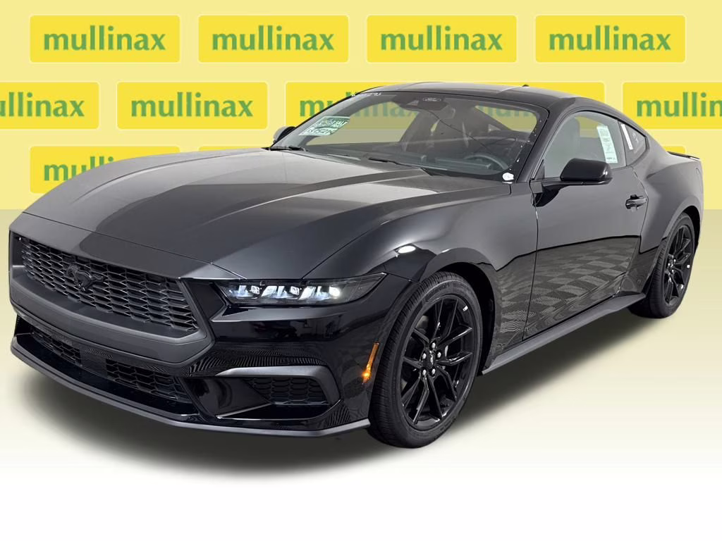 2026 Shadow Black Ford Mustang EcoBoost RWD Coupe