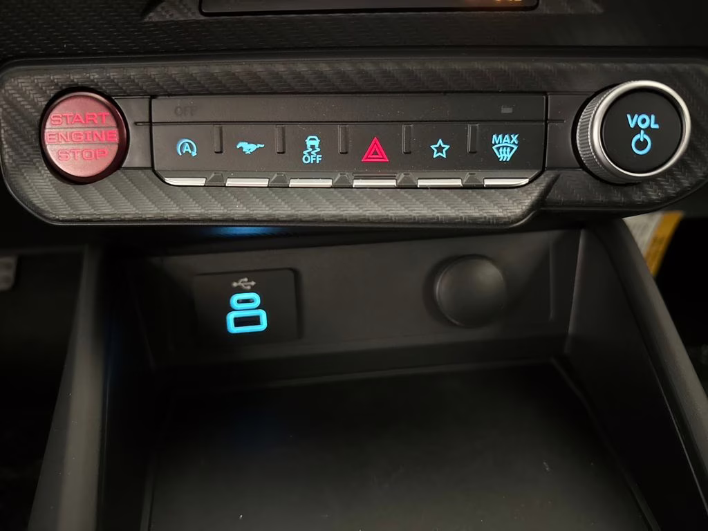 2026 Shadow Black Ford Mustang EcoBoost RWD Coupe