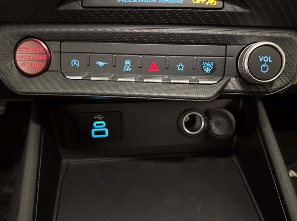 2026 Shadow Black Ford Mustang EcoBoost RWD Coupe