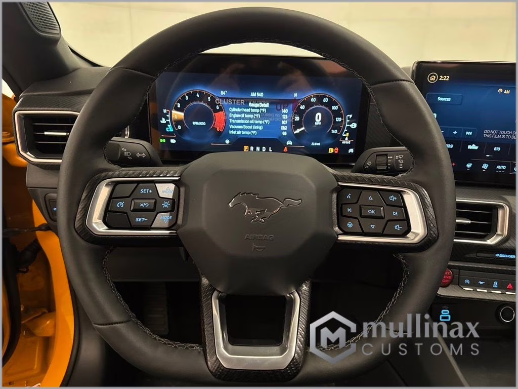 2026 Orange Fury Metallic Tri-Coat Ford Mustang EcoBoost Premium RWD Coupe